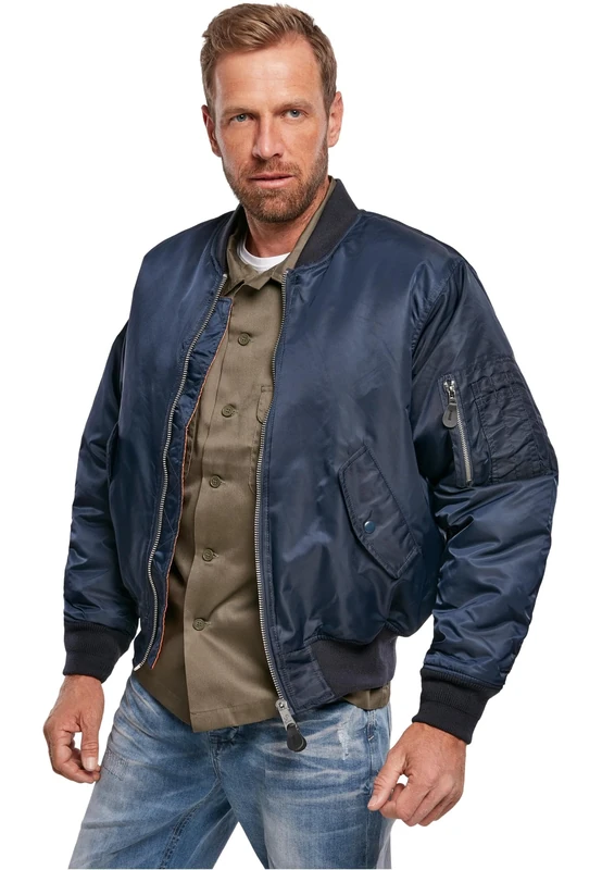 Brandit MA1 Jacket, dark Navy, XL