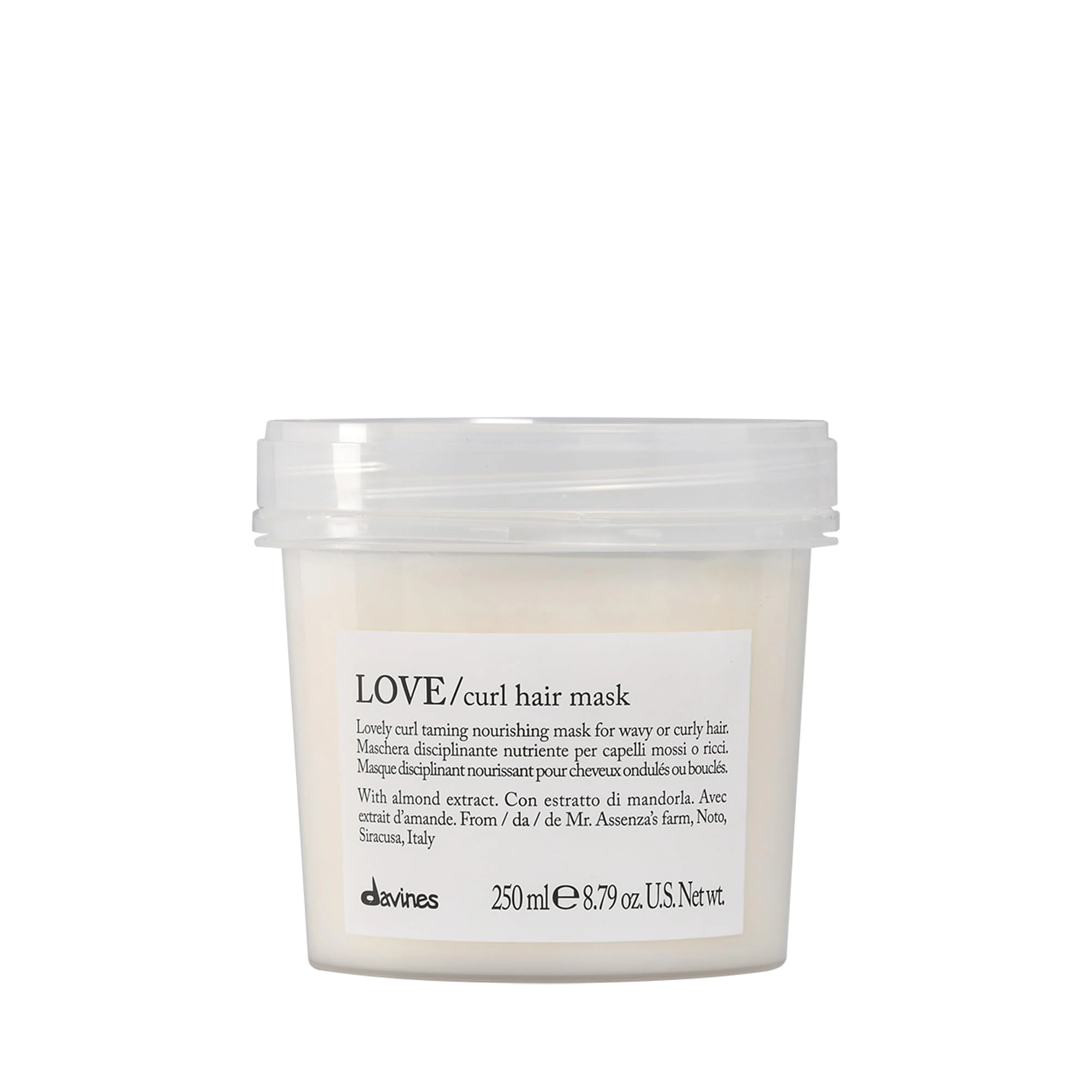 Davines Love CURL Hair Mask, Essential Hair Care, 250 ml (Pack of 1)