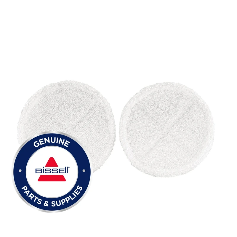 BISSELL Soft Pads for SpinWave, SpinWave + Vac, 4-Pack, White, 2131 - Image 1