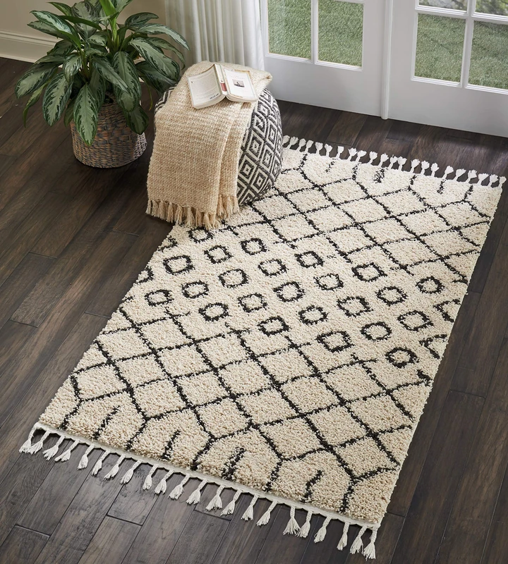 Rugs Direct Rug, Poylpropylene, Cream, 1.22 m x 0.66 m,MRK01