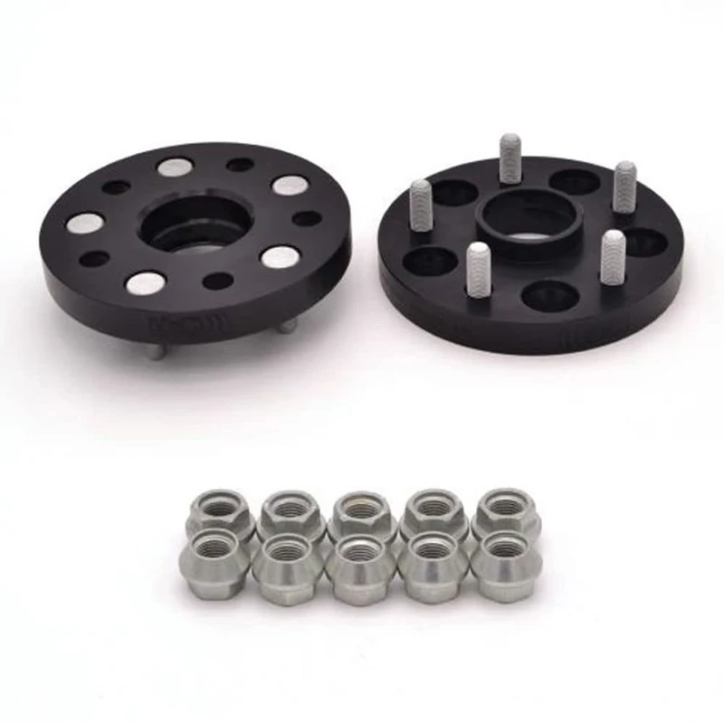 H&R DRM-System Wheel spacer set 40mm per axle - Bolt pattern 5x120 - Hub 72,5mm - Bolt size M14x1,5 - compatible with Landrover - Black