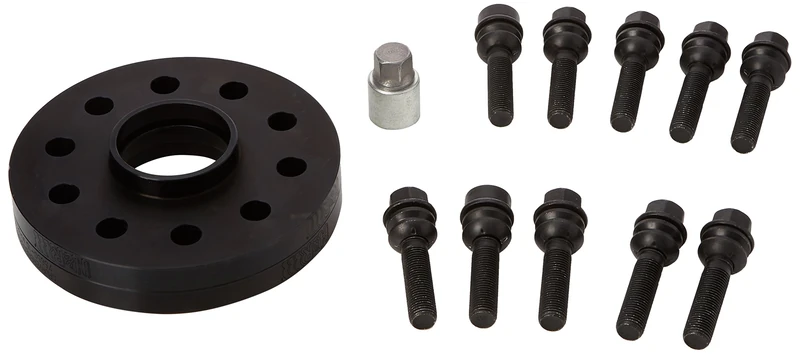 H&R B75650-15 Spacer Set, Black Anodised