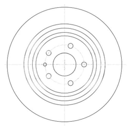 Borg & Beck BBD5422 Brake Disc Pair To Fit Ford Mondeo V Estate 09/14-