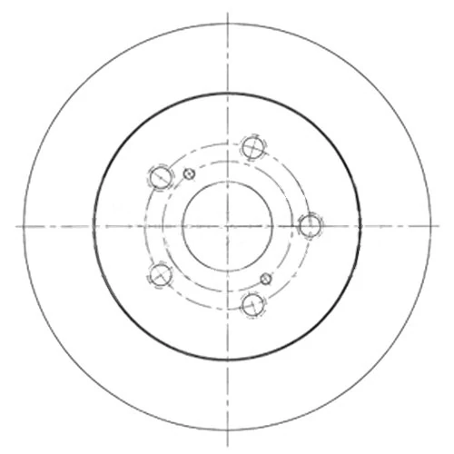 Borg & Beck BBD5433 Brake Disc Pair To Fit Lexus NX 2 5 300h(AYZ1*)07/14-
