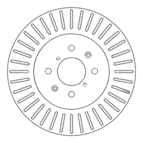 Borg & Beck BBD5394 Brake Disc Pair To Fit Suzuki Swift 1 2 1 3DDi 10/10-