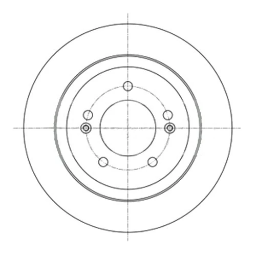 Borg & Beck BBD5398 Brake Disc Pair To Fit Kia Carens 03/13-