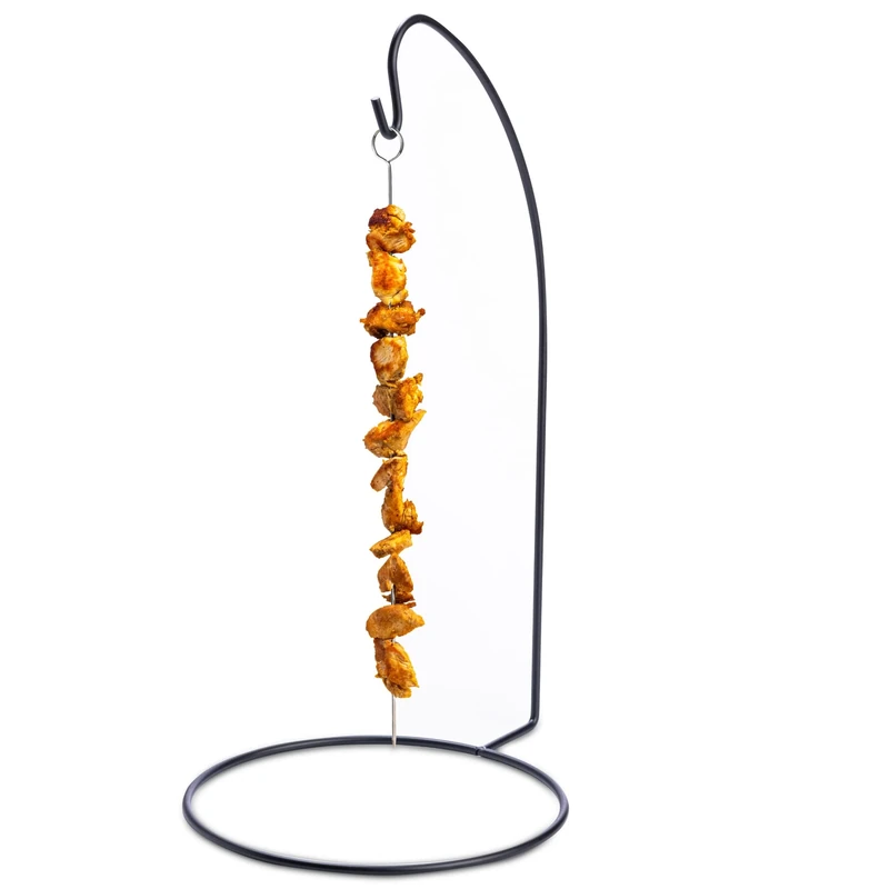 Espetada Hanging Kebab Stand - Case of 24 - Hanging Kebab Skewer Holder for Creative Food Service - Image 1