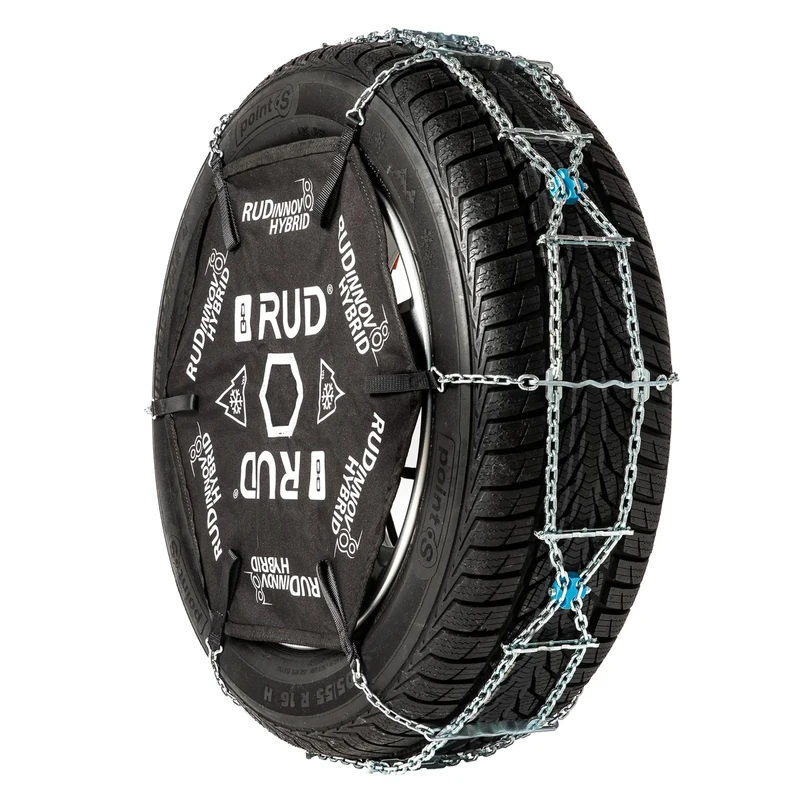RUD 4718365 Snow Chains Hybrid Innov8 Intuit Ivmo Parts, Set of 2, H101