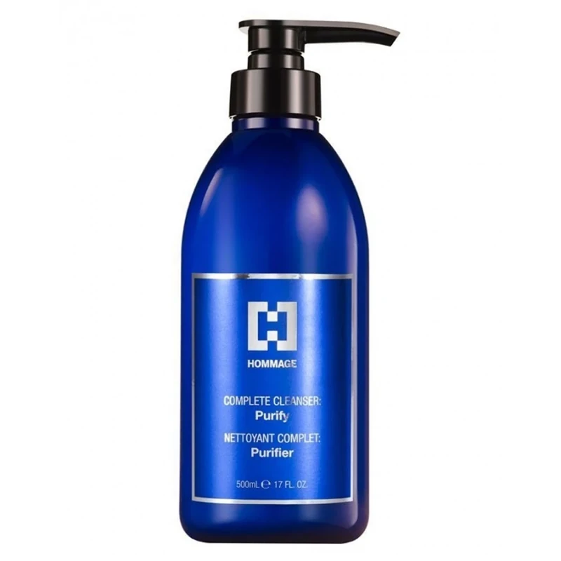 HOMMAGE Silver Label Complete Cleanser: Purify 500 ml - Image 1