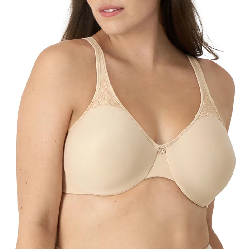 Bali Women's Passion for Comfort Minimizer Bra, Soft Taupe, 38F
