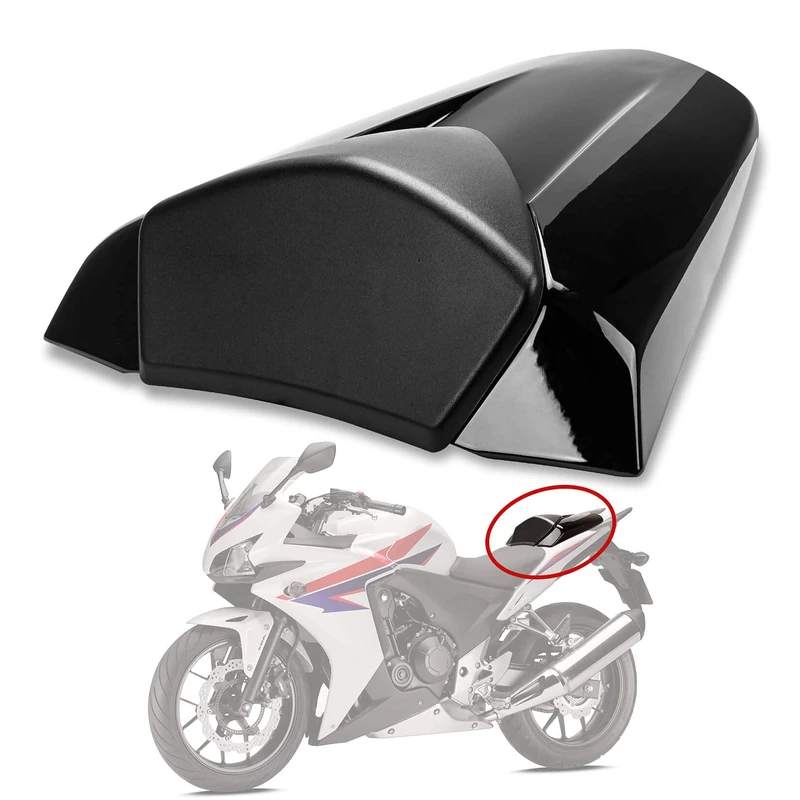 Rear Seat Fairing Cover Cowl For CBR500R 2013-2015 (Black)
