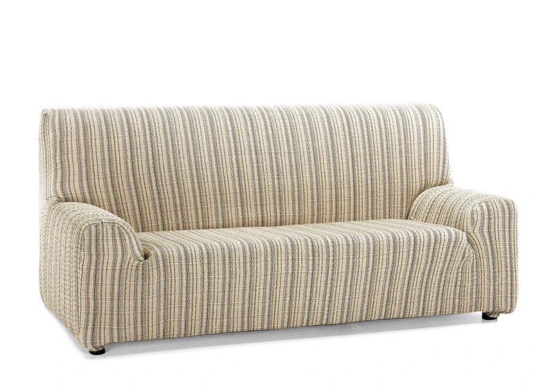 Martina Home Cover for 4 Seater Sofa, Texture, Beige, 4 Plazas, 240 a 270 cm de ancho