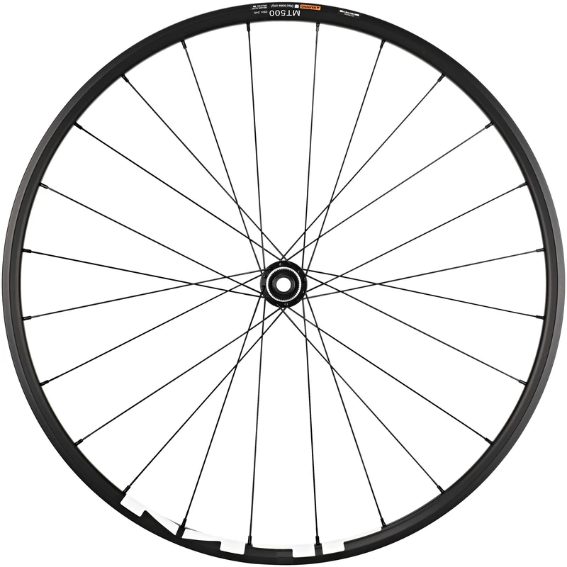 Shimano WH-MT500 MTB wheel, 29er, 15 x 110 mm boost thru-axle, front, black