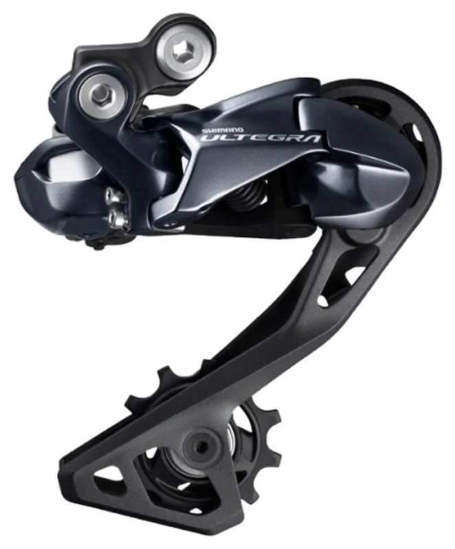 SHIMANO Cambio ROAD ULTEGRA R8050 2x11V Gabbia Media Max, Black
