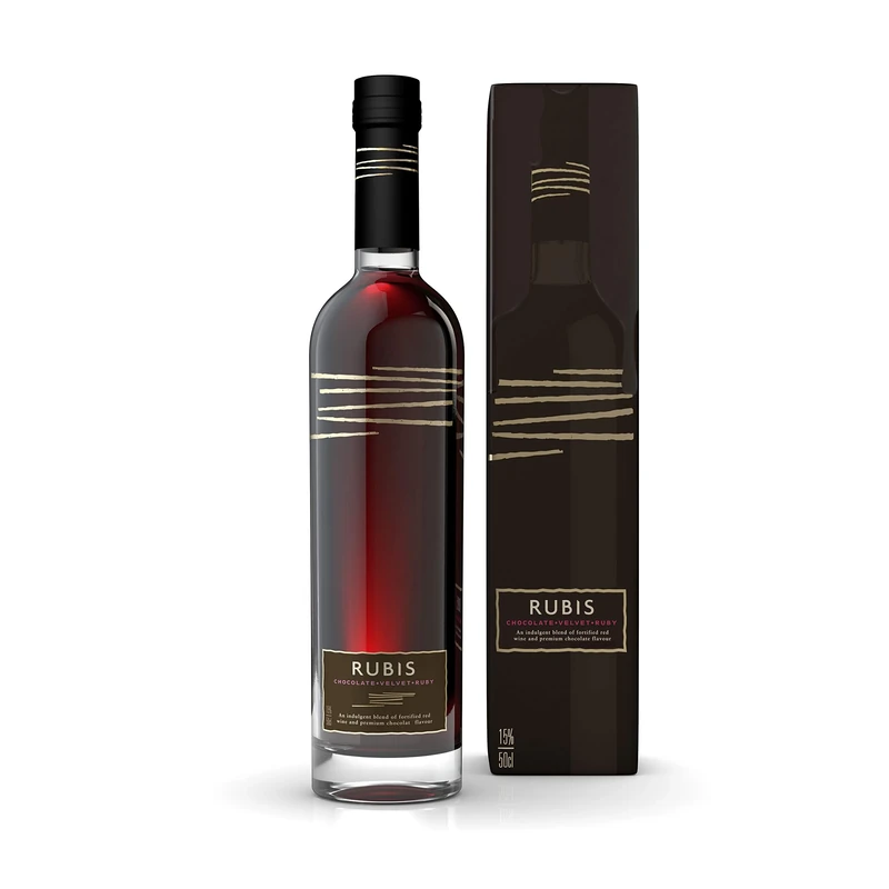 Rubis Chocolate Wine IWSC Gold Award Winner | Tempranillo Dessert Wine 15% ABV | 50cl Luxury Gift Box | Christmas Luxury