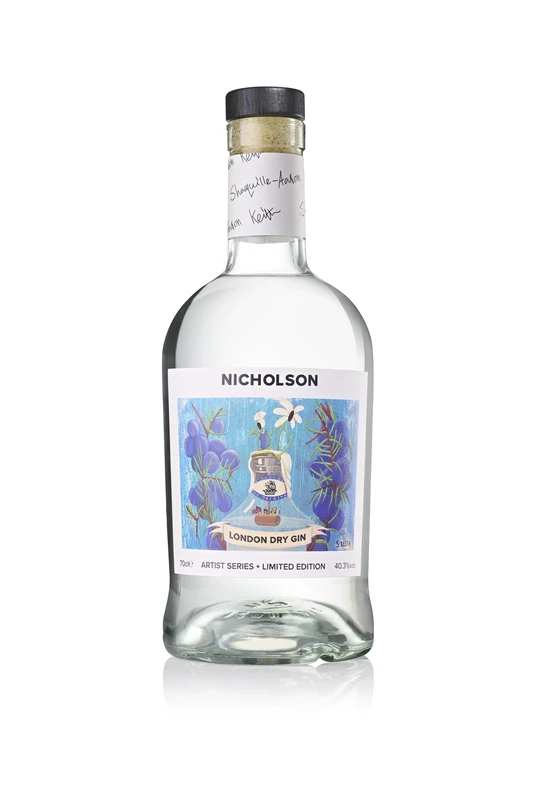 Nicholson x Shaquille-Aaron Keith London Dry Gin Limited Edition. 70cl. 40.3% ABV