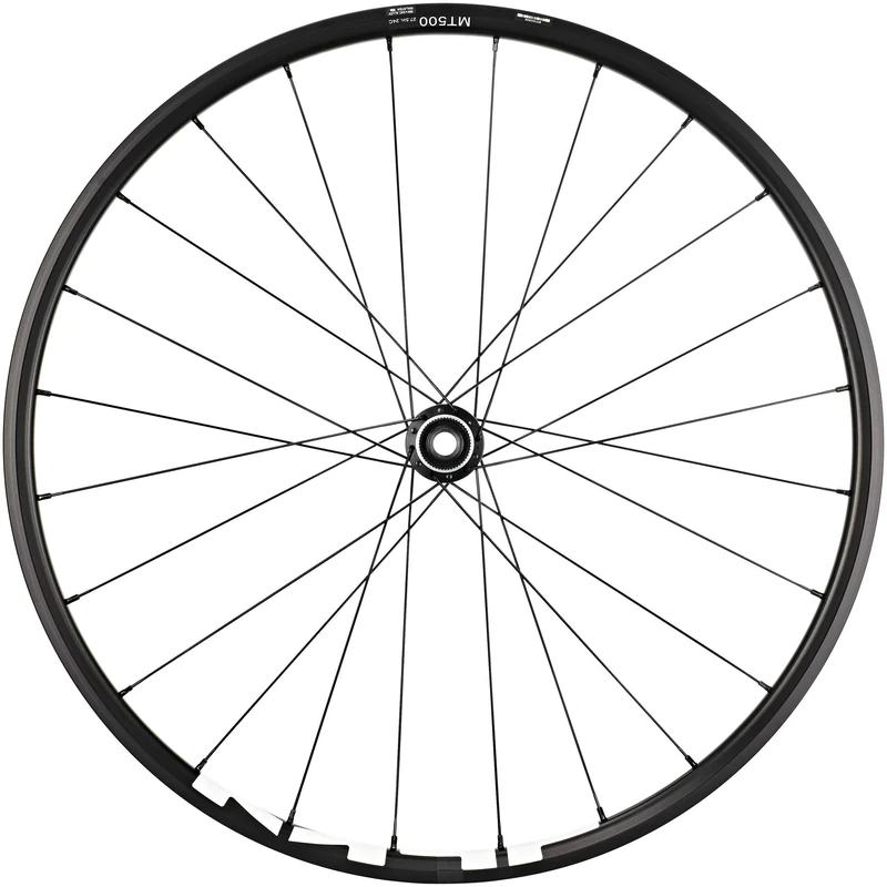 Shimano WH-MT500 MTB wheel, 27.5 in (650b), 15 x 100 mm thru-axle, front, black