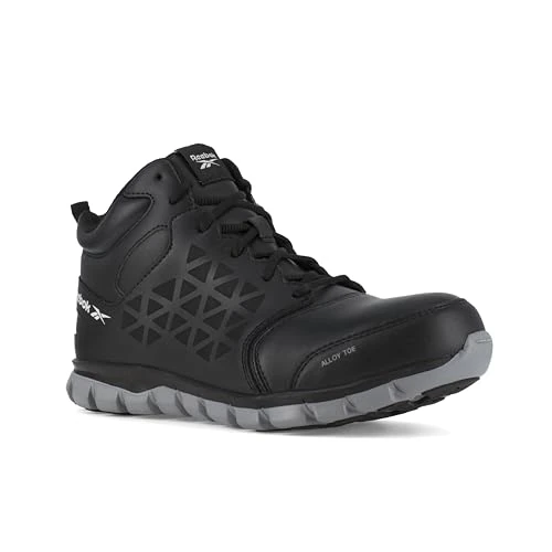 Reebok Work Men's Sublite Cushion Work Mid EH Black 11 D US