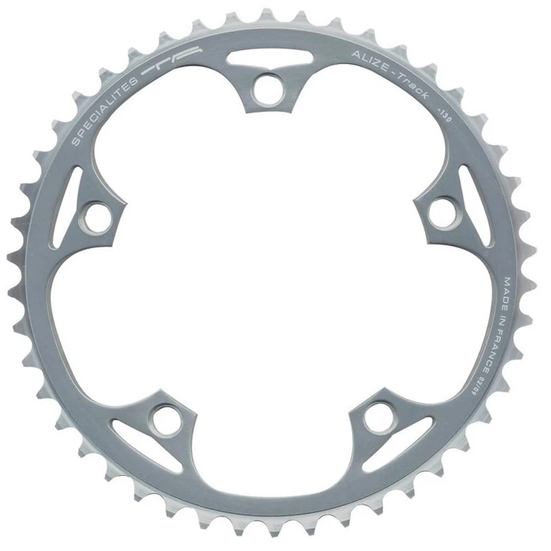 Spécialités TA Alizé Track 130pcd Chainring, 48t, Silver