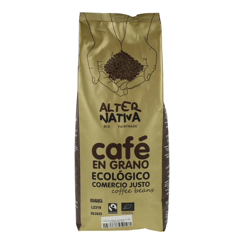 Cafe Arabica en Grano bio 1 kg Alternativa 3