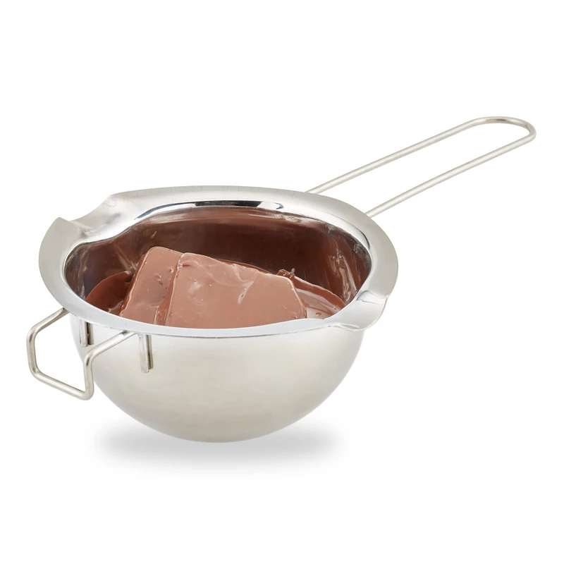 Relaxdays Stainless Steel Melting Pot - 320ml Double Boiler