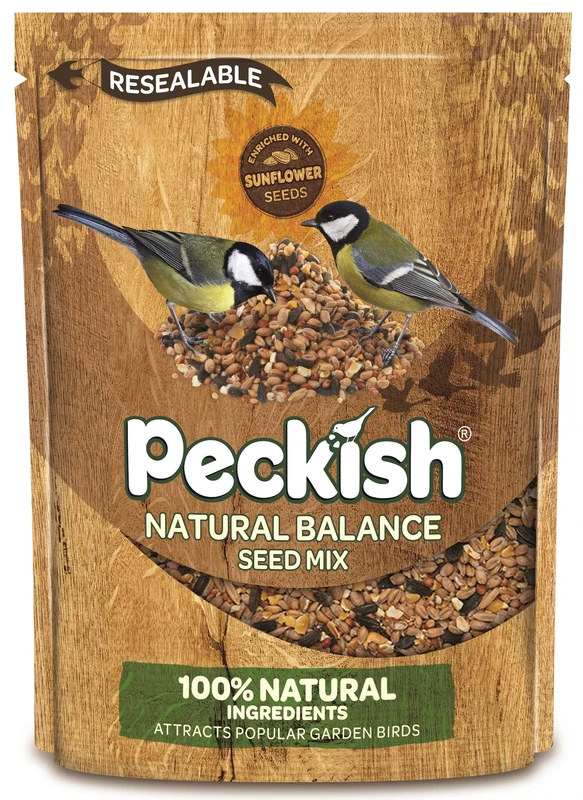 Peckish 60051211 Natural Balance Seed Mix for Wild Birds, 1.7 kg, Gold