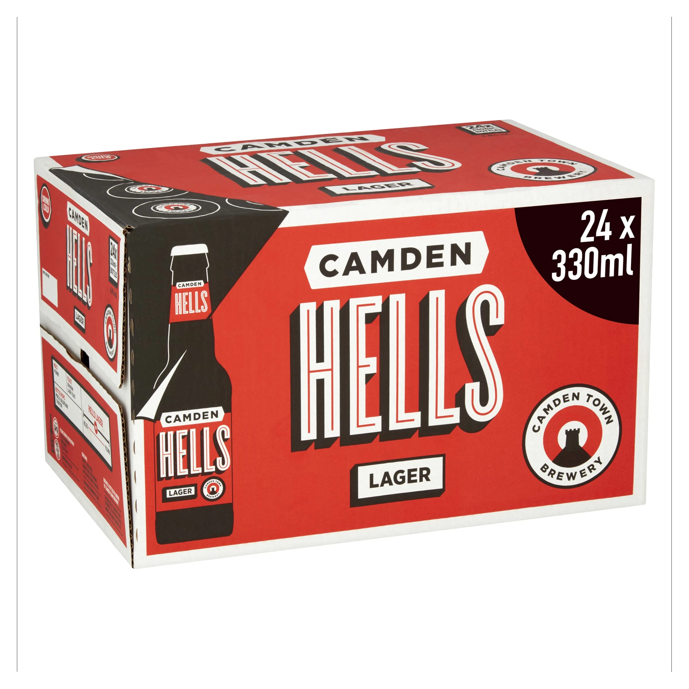 Camden Town Brewery Hells 24x330 ml Bottle