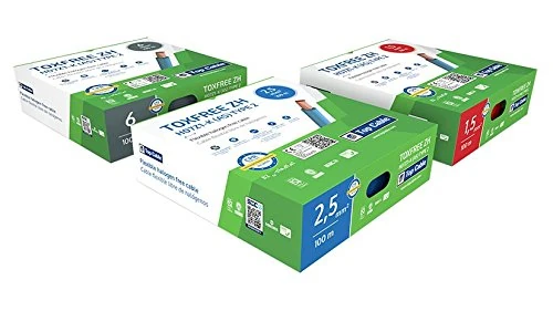 FAMATEL Halogen-Free Thread 2.5 mm in Box 100 m Blue