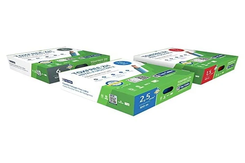 Famatel Halogen Free Yarn Diameter 2.5 mm Length 100 m Brown