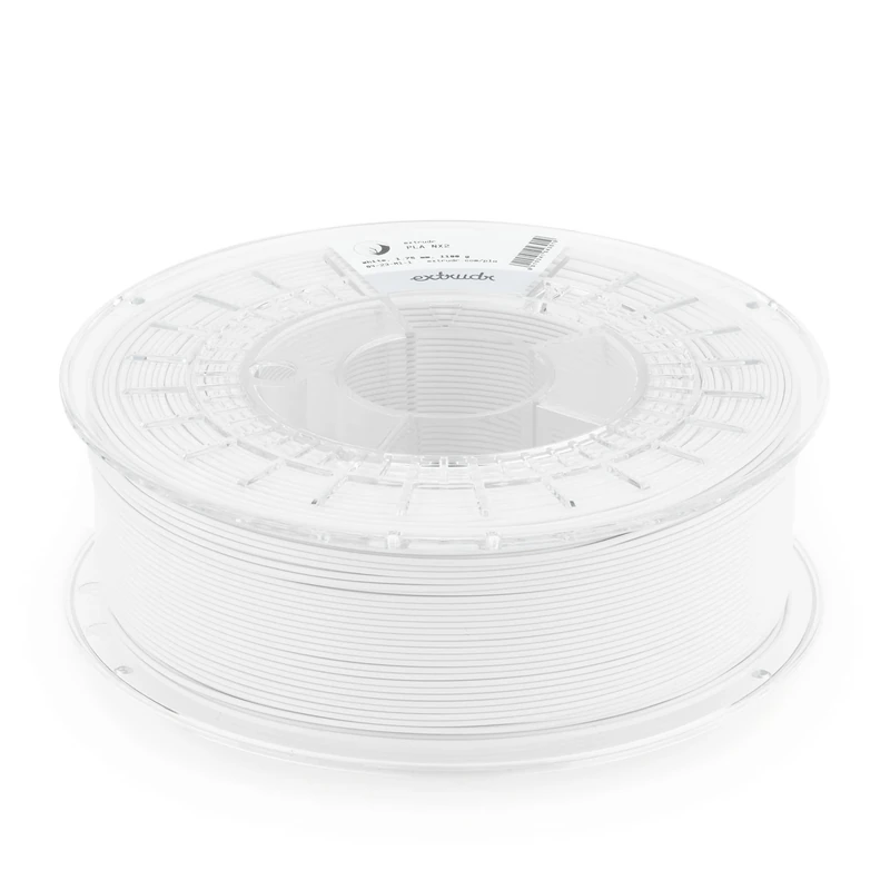 extrudr® PLA NX2 Matte Diameter 1.75 mm (1 kg) 'Matte White' - 3D Printer Filament - Made in Austria