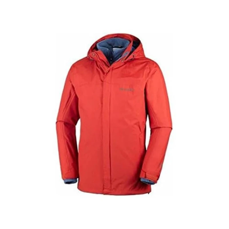 Columbia Men's Mission Air Interchange Jacket - Mountain Red, Large
