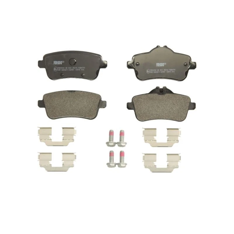 FERODO Brake Pads | FDB4701 | OE-Matching Quality | Eco-Friction Fuse+ Technology | Pack of 4