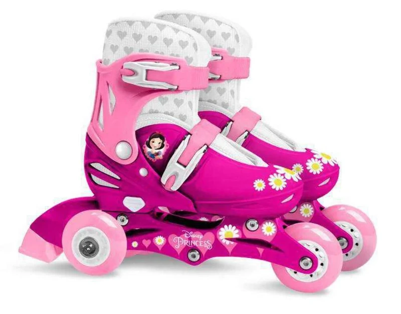 DISNEY PRINCESSES Patins en Ligne Ajustable 27-30 2en1 Triskate