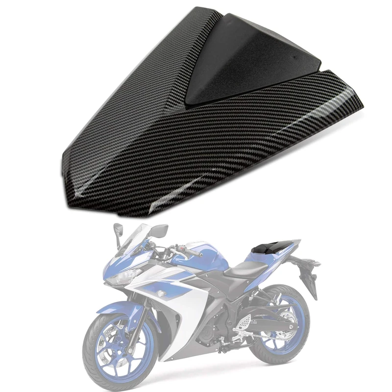 Rear Seat Fairing Cover Cowl For YZF R3 R25 2013-2018 MT-03 2014 (Carbon)