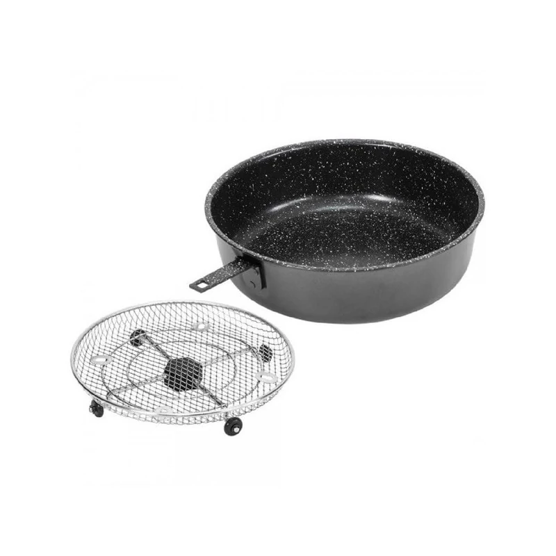 Cecotec TurboCecofry Accessory for Snacks and Flat Bucket - Special Snacks and Pizza Bucket - 3 Litre Capacity, Dishwasher Safe - Image 1