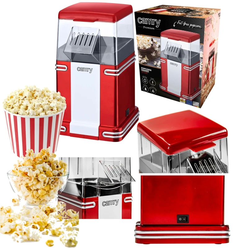 camry Popcorn Maker Red