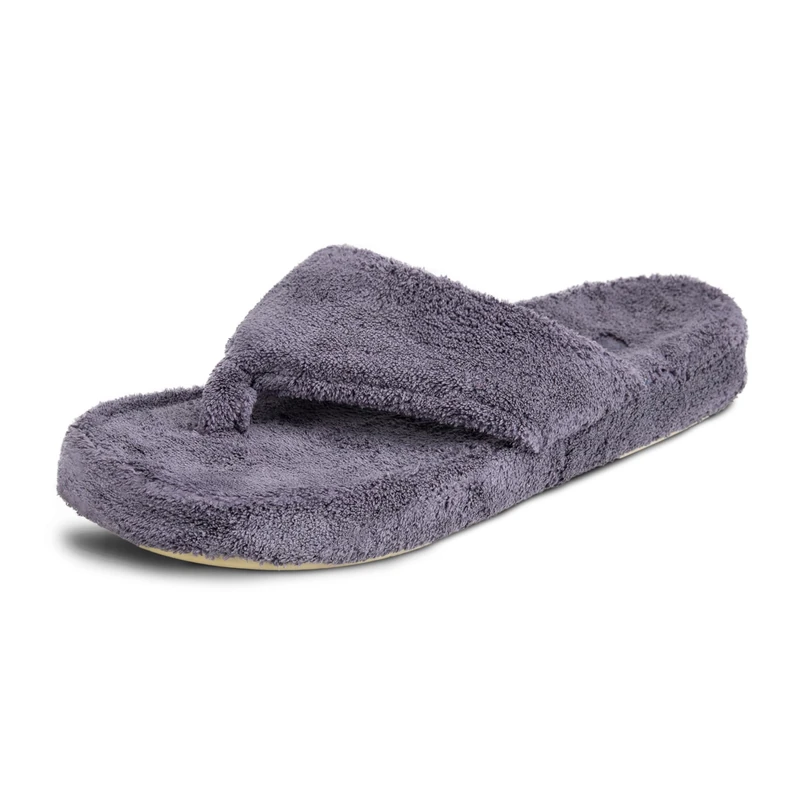 Acorn Women's Spa Thong Slipper with Cloud Contour Arch Support Mule, Octopus, 6/6.5 UK