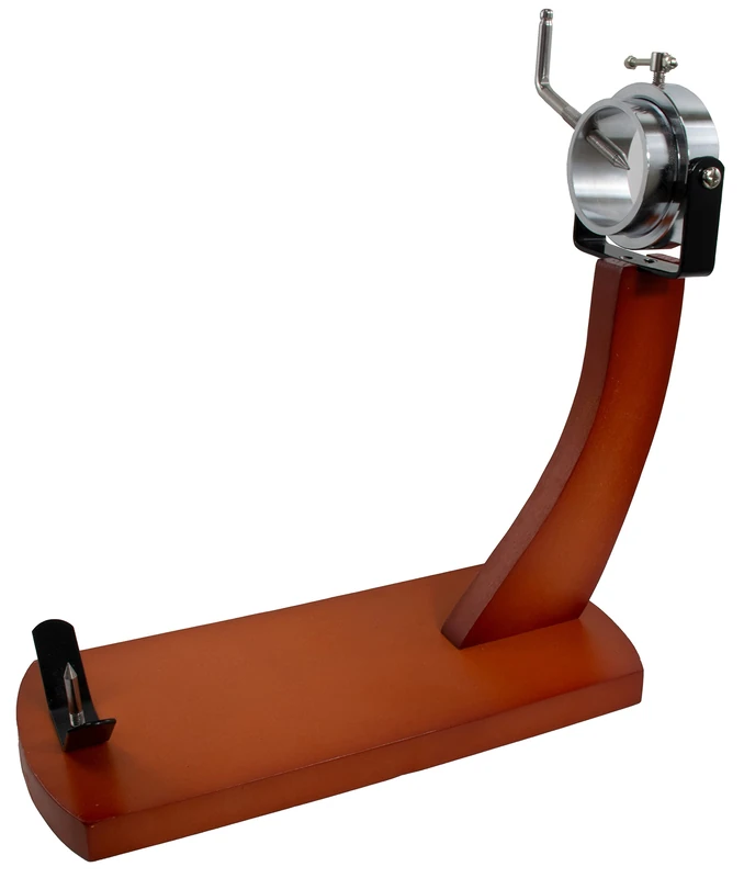 Fackelmann Professional Rotating Ham Stand for Palette and Ham, Pine with Chrome Hardware, Natural Wood, 36.5 x 16.5 x 37.5 cm, 1 Unit