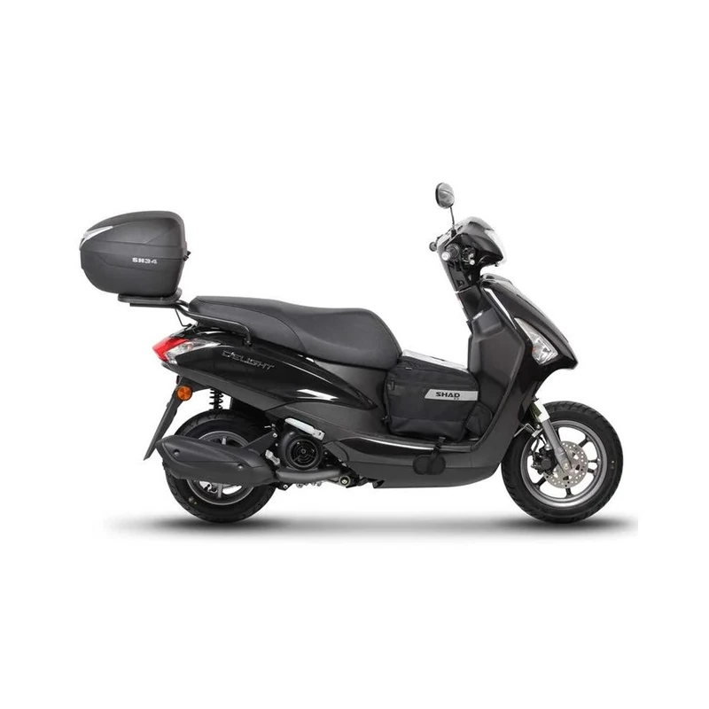 SHAD Y0DL17ST Kit Top Master Yamaha Delight 125 '17, Black