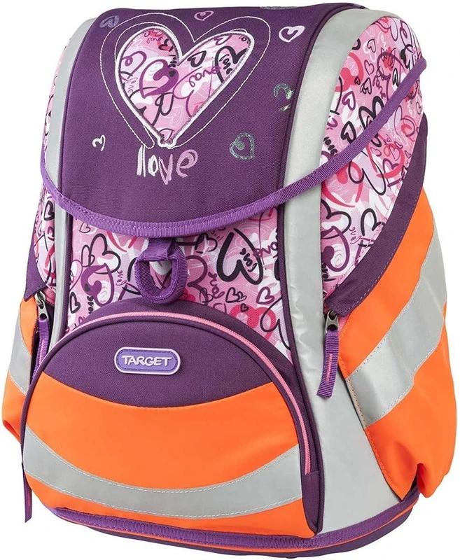 Target Unisex Child Reflex Hearts Backpack - Multi-Colour, 21 Litre - Image 1