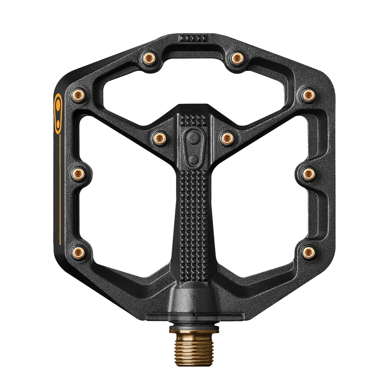 CRANKBROTHERS STAMP 11 SMALL BLACK & GOLD (EXTRA PINS KIT INCLUDED)