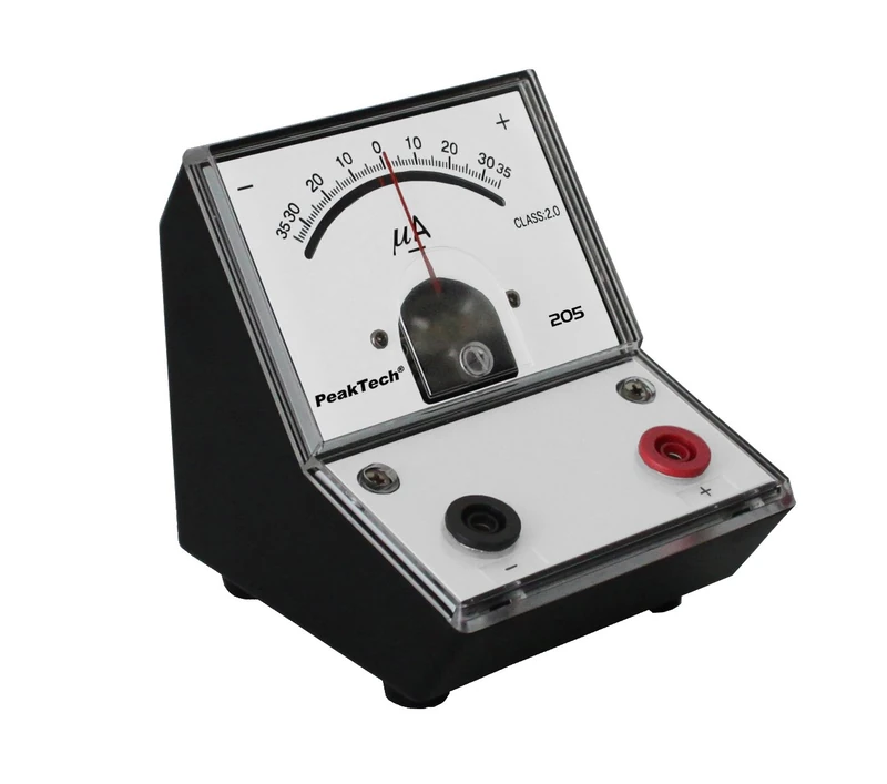 PeakTech DC Galvanometer - Voltage & Current Meter for Student Trainings