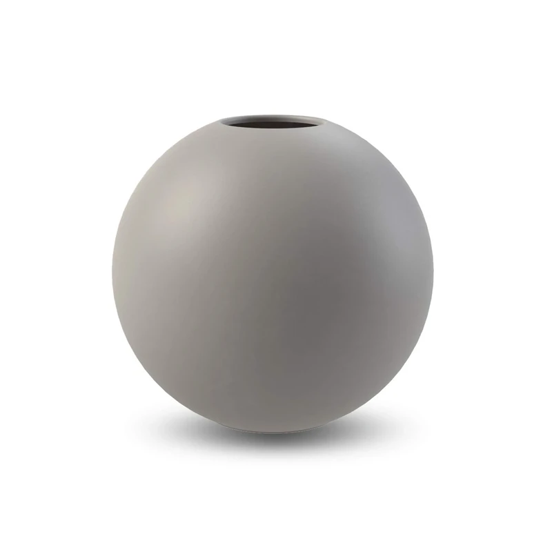 Cooee Design Ball Vase Ceramic Grey 30 cm - Image 1