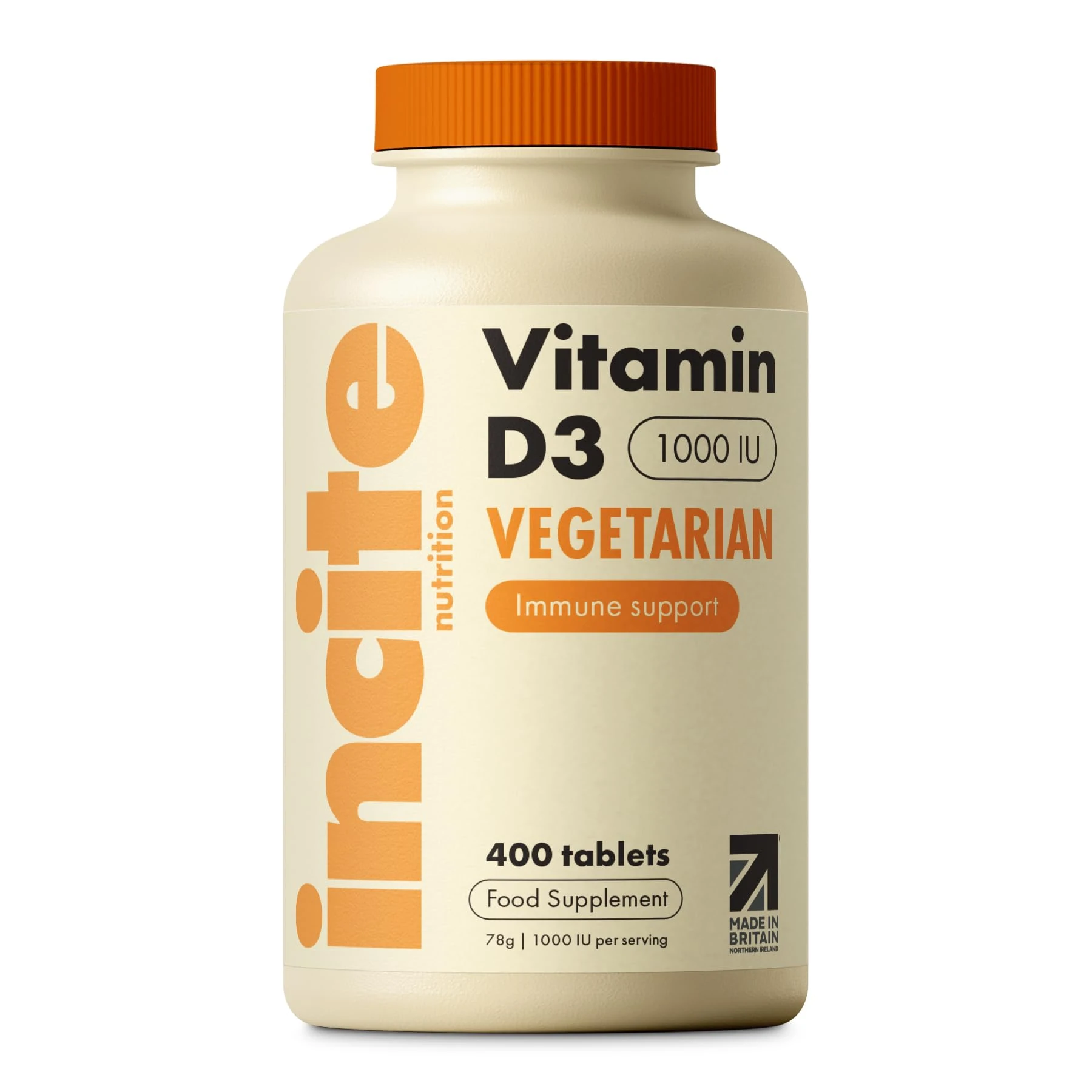 Vitamin D 1000iu - 1+ Year Supply - High Strength 400 Easy Swallow Tablets - One a Day High Strength Cholecalciferol VIT D3 - Vegetarian Supplement - Microtablets - Made in UK