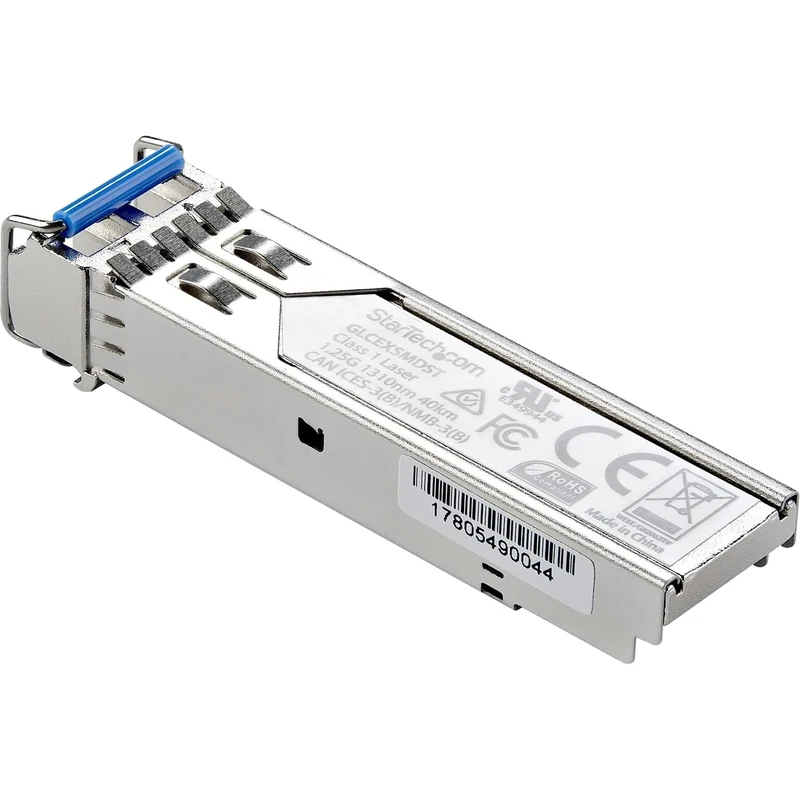 StarTech.com MSA Uncoded Compatible SFP Module - 1000BASE-EX - 1GbE Single Mode Fiber (SMF) Optic Transceiver - 1GE Gigabit Ethernet SFP - LC 40km - 1310nm - DDM (SFP1000EXST)