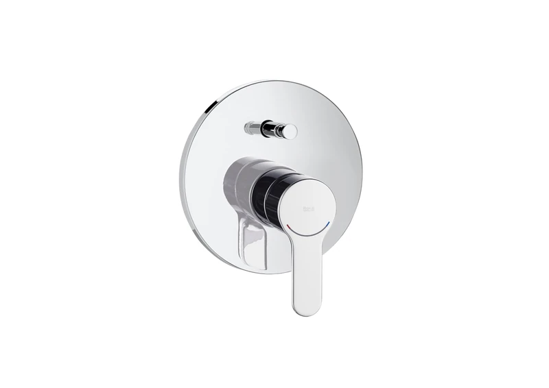 Roca L20 – Recessed Mixer Tap Bath/Shower, Chrome