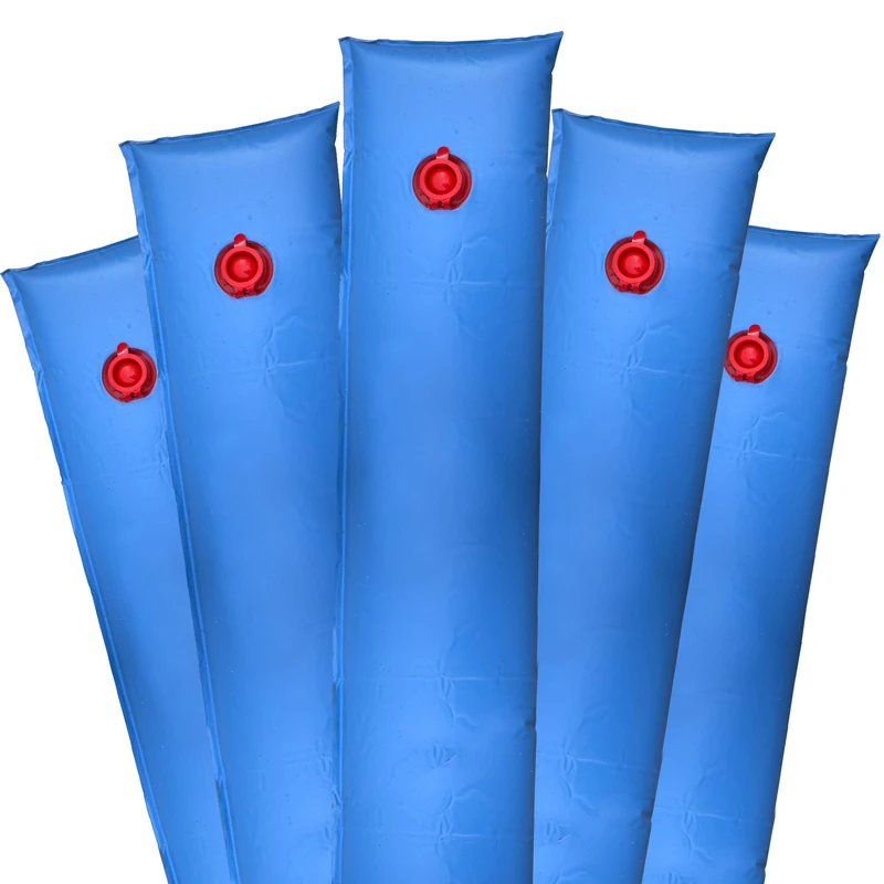 Pool Mate 1-3808-20-05BX Pool Cover Water Bags, 5-Pack, 8 ft. Blue Single Chamber, 20 Gauge