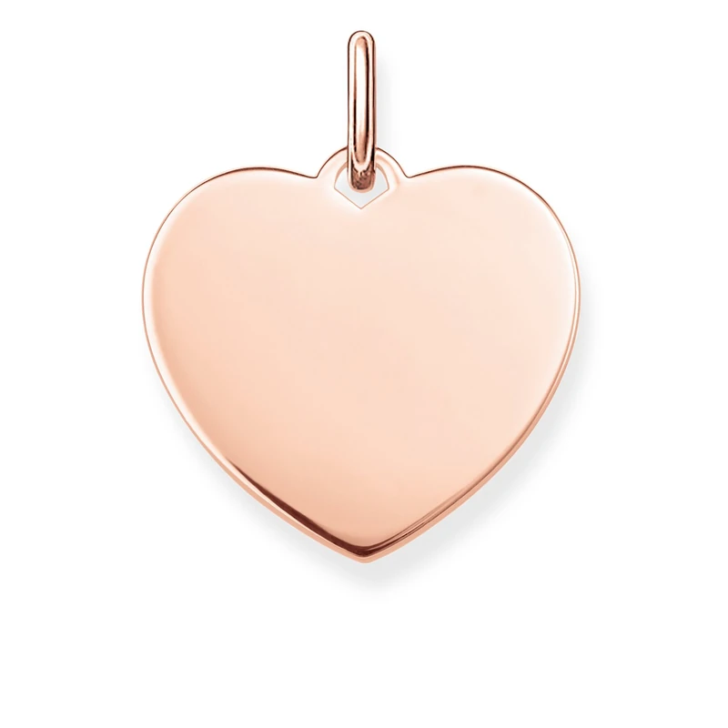 Thomas Sabo pendant heart large gold-plated silver LBPE0017-415-12