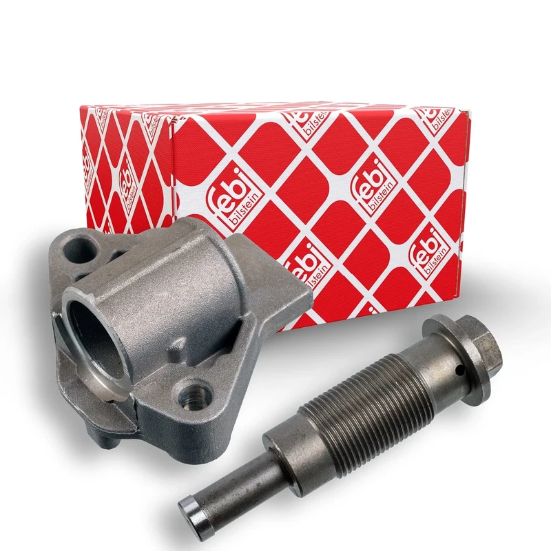 febi bilstein 48307 Chain Tensioner for timing chain, with housing and additional parts, pack of one