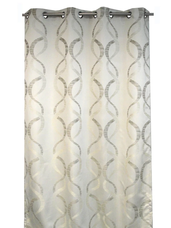 Urban Echo ca00163-152 Aqua Polyester Curtain 260 x 140 cm